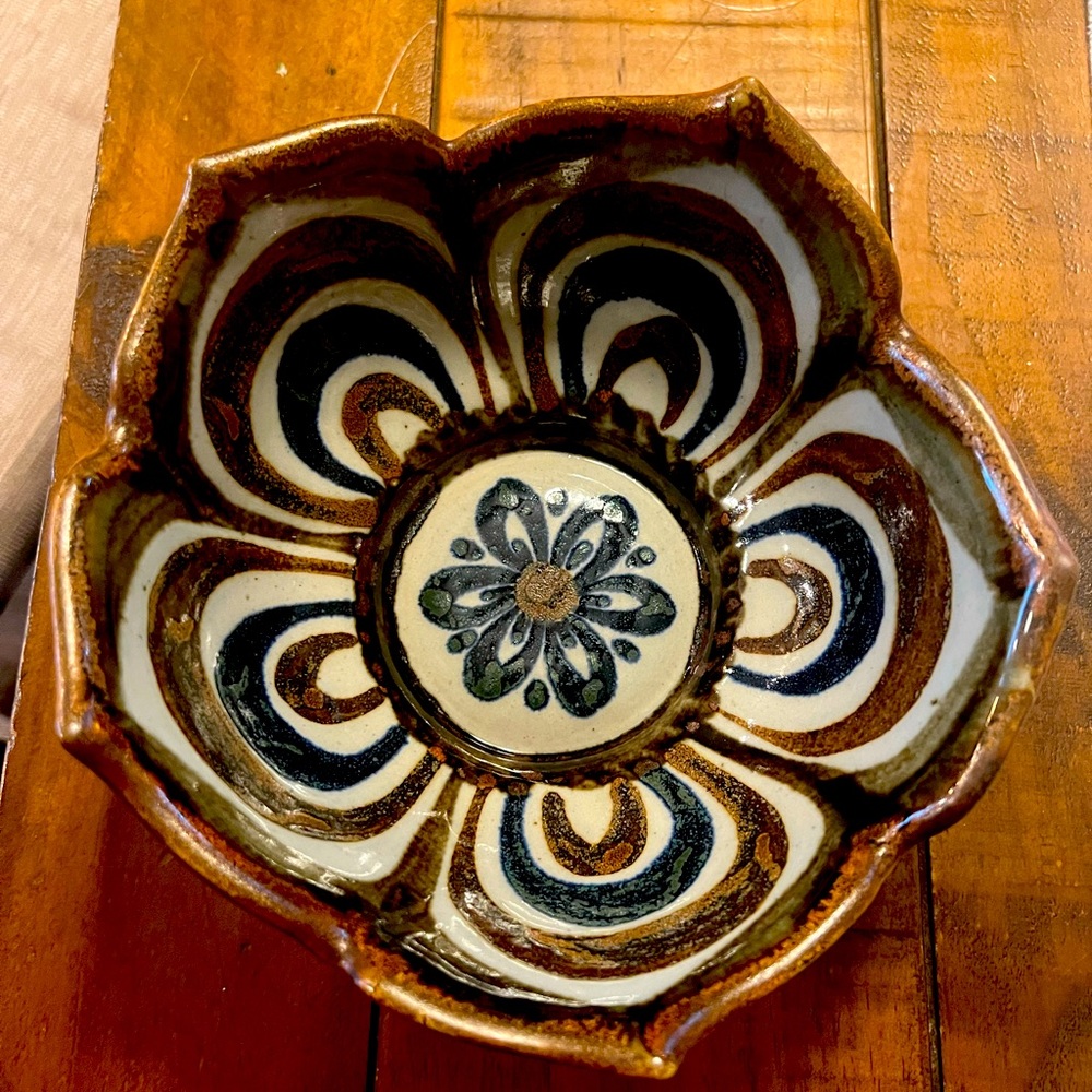 Hand made hand painted bowel
